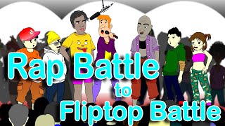 Rap Battle 3 to Fliptop Battle  Pinoy Animation [upl. by Naashar147]