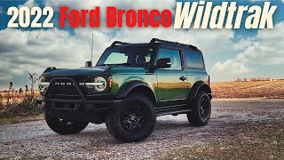 2022 Ford Bronco Wildtrak 2 Door  Explosive Eruption Green [upl. by Darrin]