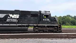 NS H65 working in Bethlehem PA [upl. by Ynolem191]