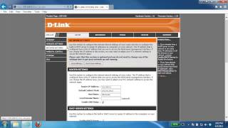 How to change the IP address of your DLink router [upl. by Adiraf848]