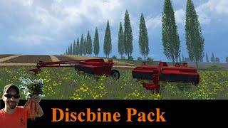 Farming Simulator 2015 Mods mash up  American Discbine Pack [upl. by Noynek]