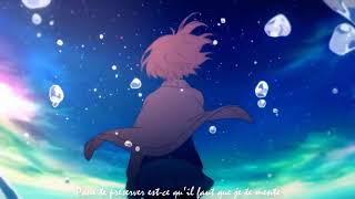 Nightcore  Les rues de ma peine AMV  PAROLES [upl. by Maxi551]