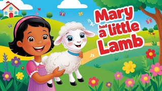 Mary Had a Little Lamb  Nursery Rhymes for Kids [upl. by Umberto]