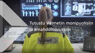 Valmetin Automaatioliiketoimintalinja tarjoaa monipuolisia uramahdollisuuksia [upl. by Nimaj784]