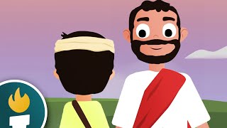 Jesus feeds 5000  Bible Stories with Sarah amp Simon  Animated Bible Story for Kids [upl. by Sonnnie640]