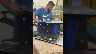 Assembling 4 piece Armaflex lined Rectangular Duct Fitting [upl. by Nipha]