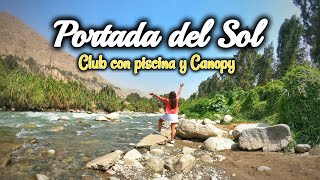 CHOSICA Como llegar con s 16 SOLES al CLUB PORTADA DEL SOL  2021 [upl. by Ileyan]