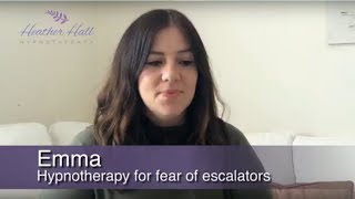 OVERCOME ESCALAPHOBIA A FEAR OF ESCALATORS USING HYPNOSIS [upl. by Enoyrt]