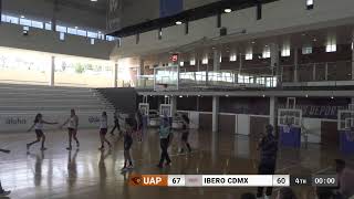 BASQUETBOL FEMENIL UAP VS IBERO CDMX [upl. by Pammi660]