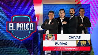 Chivas vs Pumas  EL PALCO  Jornada 15 Apertura 2024  Liga MX [upl. by Luy329]