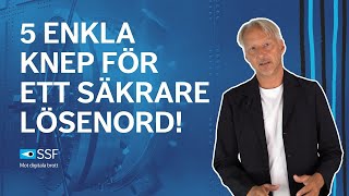 5 enkla knep för ett säkrare lösenord [upl. by Vasileior]