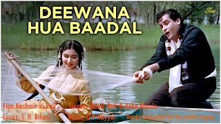 Deewana Hua Baadal A humble attempt [upl. by Nnyllatsyrc436]