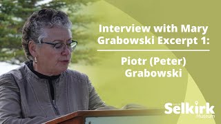 Interview with Mary Grabowski Excerpt 1 Piotr Peter Grabowski [upl. by Dayna]