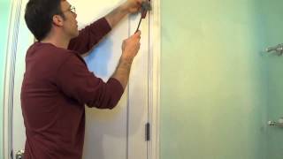 How to Remove and ReInstall an Interior Door [upl. by Noyart]