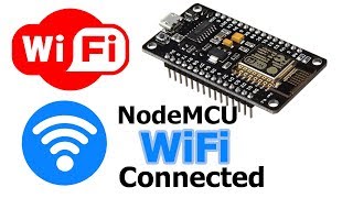 NodeMCU ESP8266 Wifi connect tutorial [upl. by Atteyram]