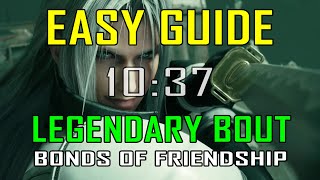 Final Fantasy 7 Rebirth  EASY WAY to defeat LEGENDARY BOUT BONDS OF FRIENDSHIP [upl. by Ailyt]