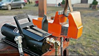 Homemade Hydraulic Vise [upl. by Marigolde672]