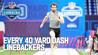 Every Linebackers 40 Yard Dash [upl. by Leahey768]