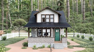 Tiny House Living Made Easy  Beautful Cabin for Simple Living [upl. by Lamb827]