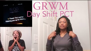 GRWM  Day shift Patient Care Tech  MedSurg Unit [upl. by Notnyw]