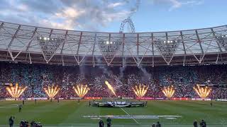 West Ham vs AZ Alkmaar  I’m forever blowing bubbles UEFA Conference League Semi Final 1st Leg 21 [upl. by Eyahsal]