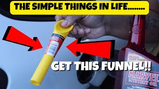 FloTool 10719 Capless Gas Tank Funnel REVIEW [upl. by Eive]