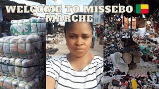 The largest thrift market in CotonouBenin 🇧🇯 Republic  Missebo Marche [upl. by Leong]