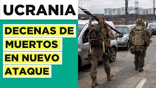 Más de 30 muertos Rusia ataca base militar internacional en Ucrania [upl. by Harte]