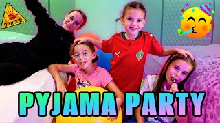 PYJAMA PARTY avec les COUSINES dans la CHAMBRE de KAMILIA [upl. by Hevak]