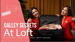 Whats Inside Flight Attendant Luggage [upl. by Ita]