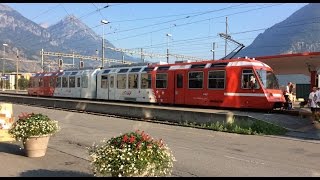 TMR  Chemin de fer de MartignyChâtelard  Mont Blanc Express  p13 [upl. by Starkey]