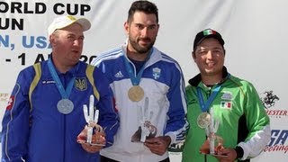 Finals Skeet Men  ISSF Shotgun World Cup 2012 Tucson USA [upl. by Itsa]