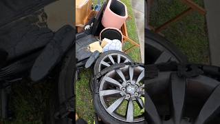 Mitsubishi evo alloy rims thrown away Easy money [upl. by Seaver]