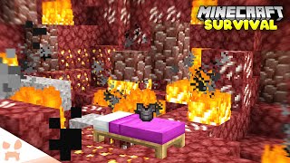 Mining for FULL NETHERITE  Minecraft 118 Survival 22 [upl. by Ignazio]