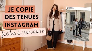 JE CRÉE DE NOUVELLES TENUES AVEC DES PIÈCES DE MON DRESSING INSPIRÉES DINSTAGRAM  Lauriane Villa [upl. by Nanerb562]