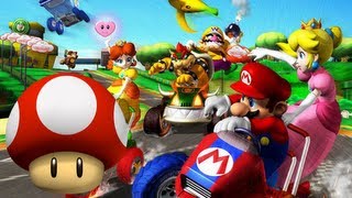 3DS Mario Kart 7 150CC Mushroom Cup GameplayCommentary [upl. by Yelir195]