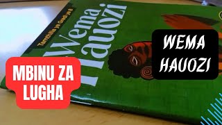 MBINU ZA LUGHA KATIKA TAMTHILIA WEMA HAUOZIKISWAHILI GRADE 8 CBC teacher [upl. by Ahsuatal]