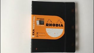 Rhodia Exameeting Organizer [upl. by Giark652]