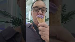 Ube ice cream food philippines pinoy pinoyfood shortvideo shortsvideo short filipinofood [upl. by Enilamme]