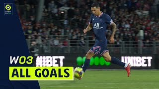 Goals compilation  Week 3  Ligue 1 Uber Eats  20212022 [upl. by Liz23]