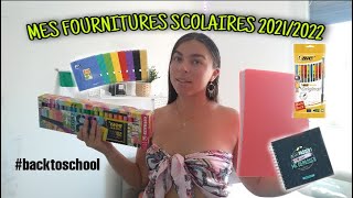 mes fournitures scolaires 20212022 pour la terminale [upl. by Awad]