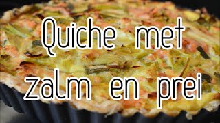 Quiche met zalm en prei [upl. by Nicolle]