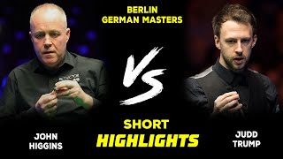 Judd Trump vs John Higgins short highlights  snooker german masters 2024 [upl. by Arlana816]