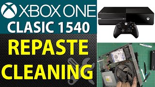 How to Repaste and Clean Xbox One Classic 1540 console  Step by Step [upl. by Mcdowell]