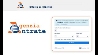 FATTURA ELETTRONICA ATTRAVERSO IL PORTALE AGENZIA DELLE ENTRATE [upl. by Naahsar]