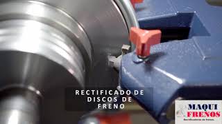 rectificadora de discos y tambores de frenos ammco modelo 4000 [upl. by Yerffej]