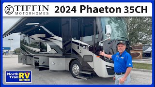 2024 Tiffin Phaeton 35CH Class A Diesel Pusher Motorhome  Walkthrough Tour [upl. by Peursem]