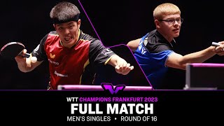 FULL MATCH  Felix LEBRUN vs Dang QIU  MS R16  WTTFrankfurt 2023 [upl. by Llednyl804]