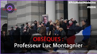 Obsèques Luc Montagnier [upl. by Yuzik]