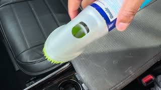 How to Clean Cloth Upholstery in a Car [upl. by Fara98]